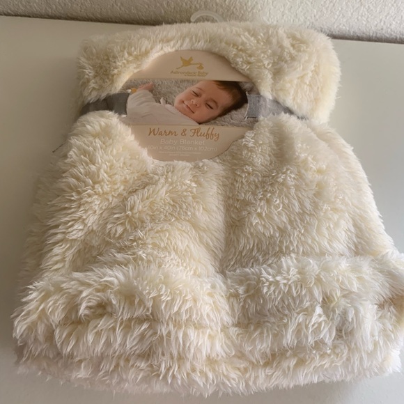 Adirondack baby Other - Cream Fuzzy Blanket